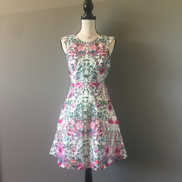 Ted Baker London Dresses & Skirts - Ted Baker ~ Gaea Floral Fit & Flare Dress